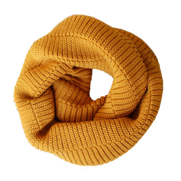 Calentador de cuello unisex para mujer Grueso de invierno bufanda de punto de bucle Snood (SK143)